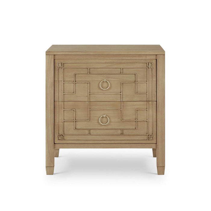 Bramble - Knightsbridge Bedside Table in Fruitwood - 76800FRW----- - GreatFurnitureDeal