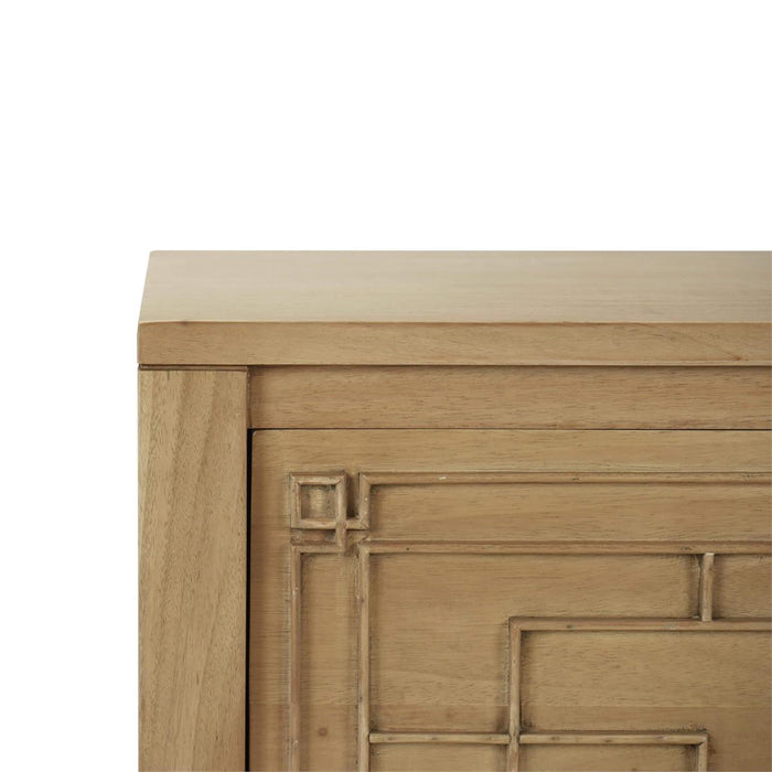 Bramble - Knightsbridge Bedside Table in Fruitwood - 76800FRW----- - GreatFurnitureDeal