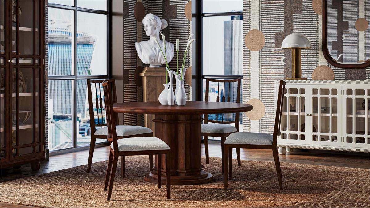 Bramble - Hobsons Round Dining Table 60'' - BR-76804