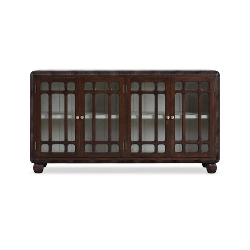 Bramble - Toulouse Sideboard in Matt Teak Brown w/ Putty Interior - 76806MTB-PUT--NDT - GreatFurnitureDeal