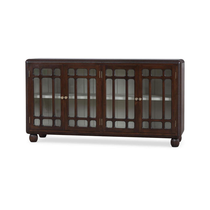 Bramble - Toulouse Sideboard in Matt Teak Brown w/ Putty Interior - 76806MTB-PUT--NDT