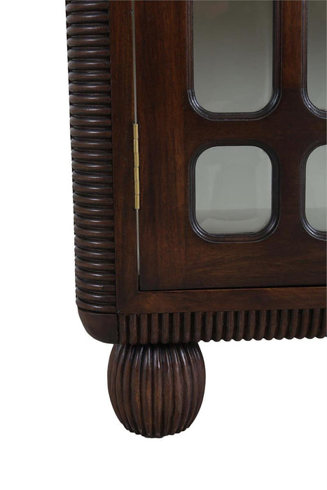 Bramble - Toulouse Sideboard in Matt Teak Brown w/ Putty Interior - 76806MTB-PUT--NDT