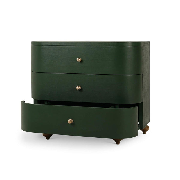 Bramble - Fenchurch Linen Wrapped 3 Drawer Dresser - BR-76808