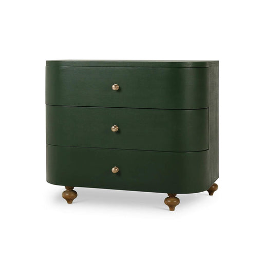Bramble - Fenchurch Linen Wrapped 3 Drawer Dresser - BR-76808 - GreatFurnitureDeal