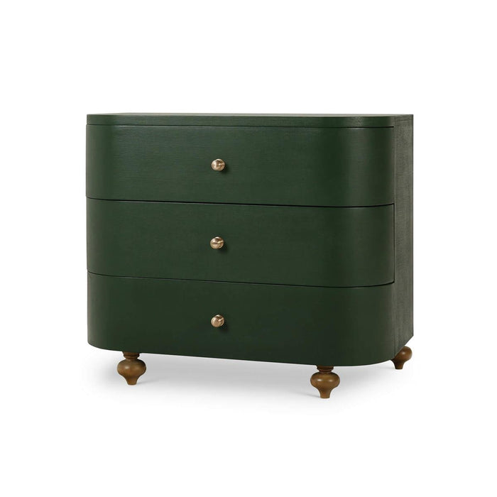 Bramble - Fenchurch Linen Wrapped 3 Drawer Dresser - BR-76808