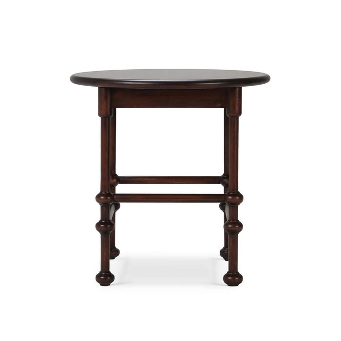 Bramble - York Side Table in Matt Teak Brown - 76812MTB-----