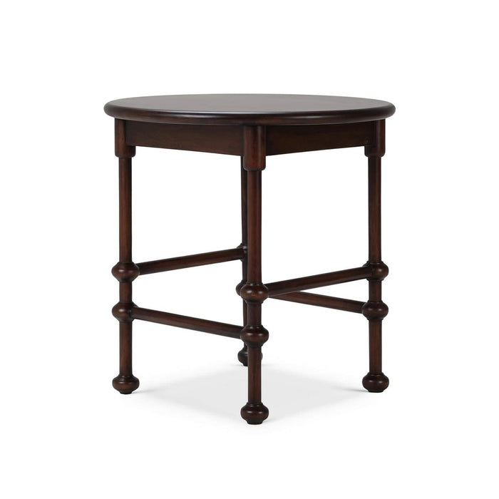 Bramble - York Side Table in Matt Teak Brown - 76812MTB-----