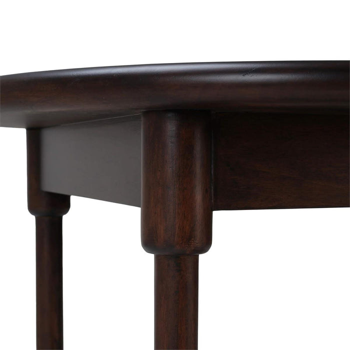 Bramble - York Side Table in Matt Teak Brown - 76812MTB-----