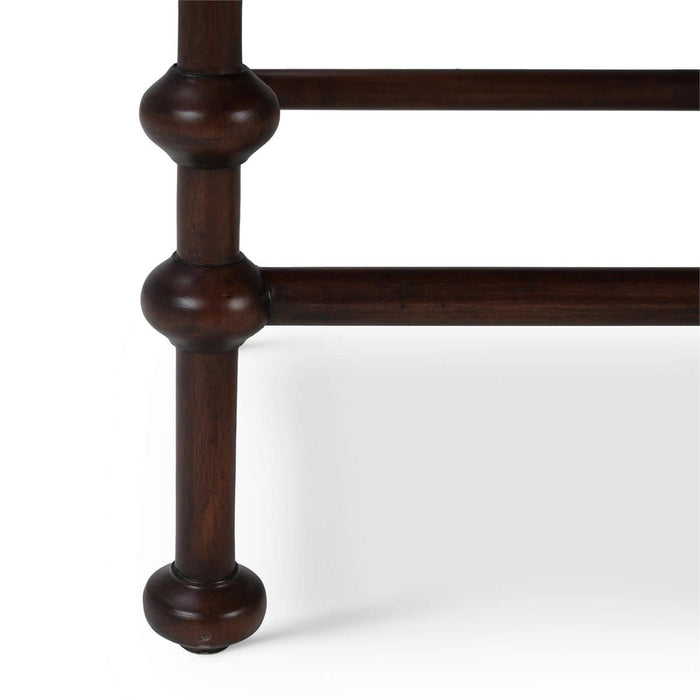 Bramble - York Side Table in Matt Teak Brown - 76812MTB-----