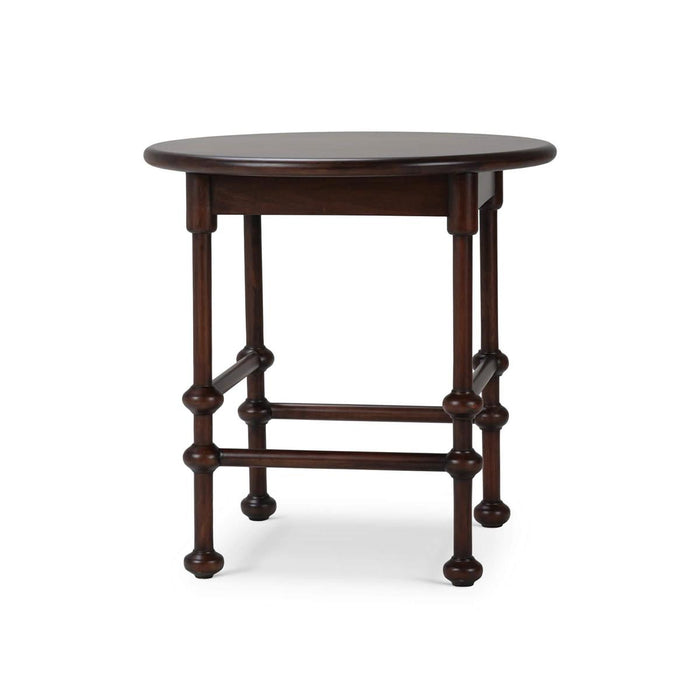 Bramble - York Side Table in Matt Teak Brown - 76812MTB-----