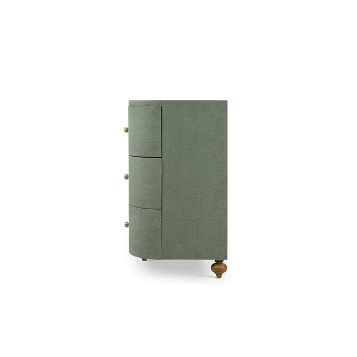 Bramble - Fenchurch 9 Drawer Linen Wrapped Dresser - BR-76813