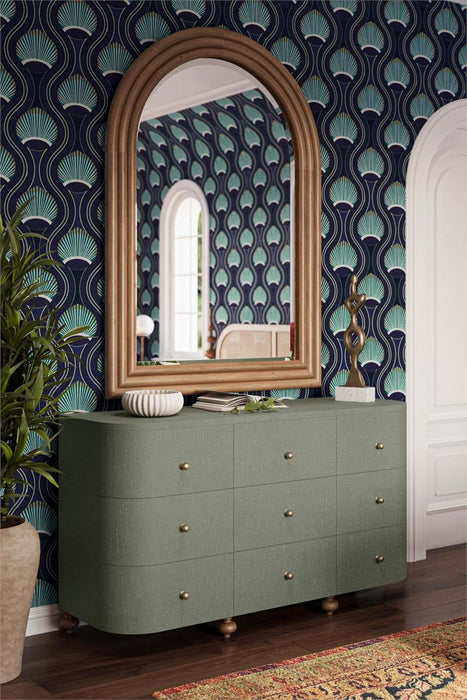 Bramble - Fenchurch 9 Drawer Linen Wrapped Dresser