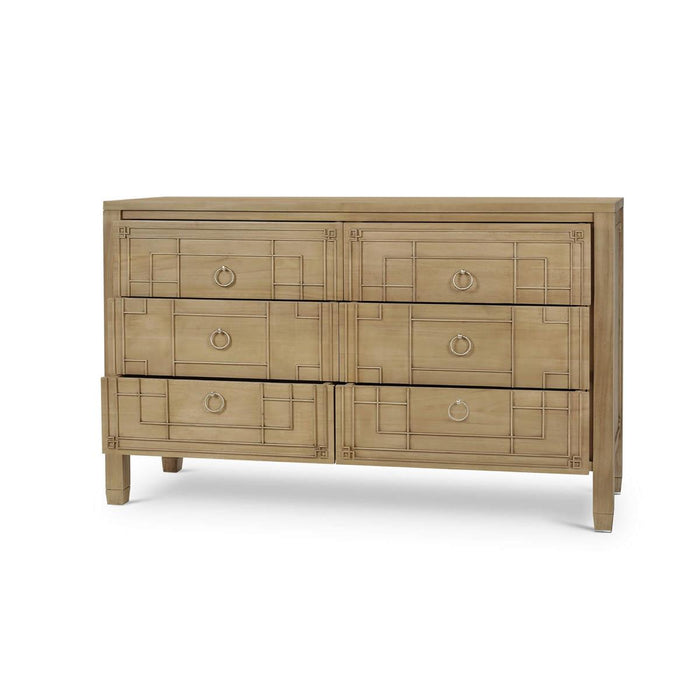 Bramble - Knightsbridge 6 Drawer Dresser in Fruitwood - 76818FRW-----