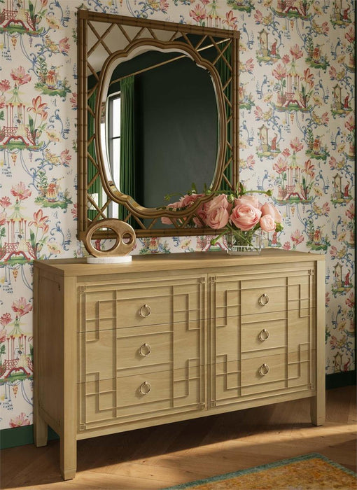 Bramble - Knightsbridge 6 Drawer Dresser in Fruitwood - 76818FRW-----