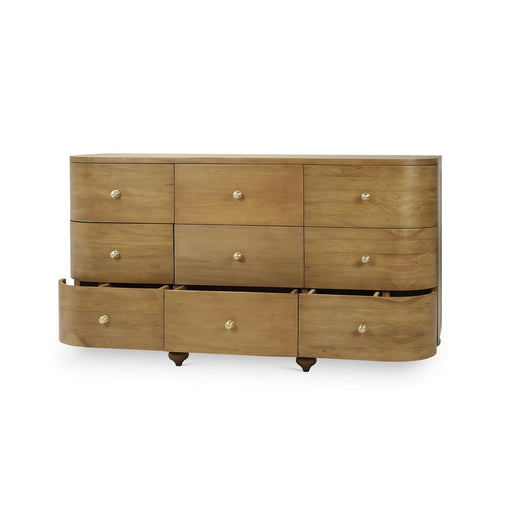 Bramble - Fenchurch Solid Wood 9 Drawer Dresser - BR-76822 - GreatFurnitureDeal