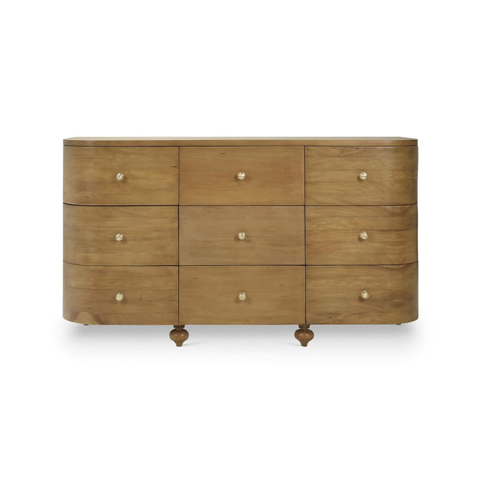 Bramble - Fenchurch Solid Wood 9 Drawer Dresser - BR-76822