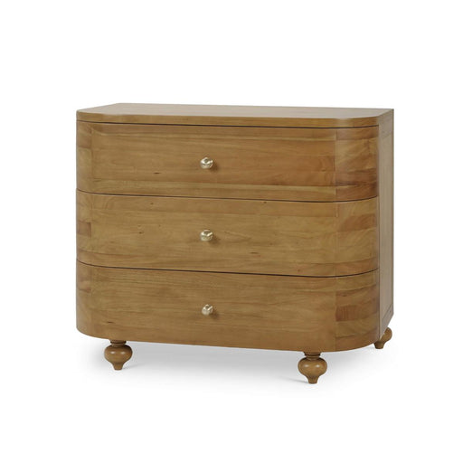 Bramble - Fenchurch 3 Drawer Solid Wood Dresser - BR-76823 - GreatFurnitureDeal