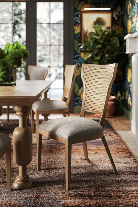 Bramble - Aldgate Dining Chair w/ Rattan Back - BR-76829