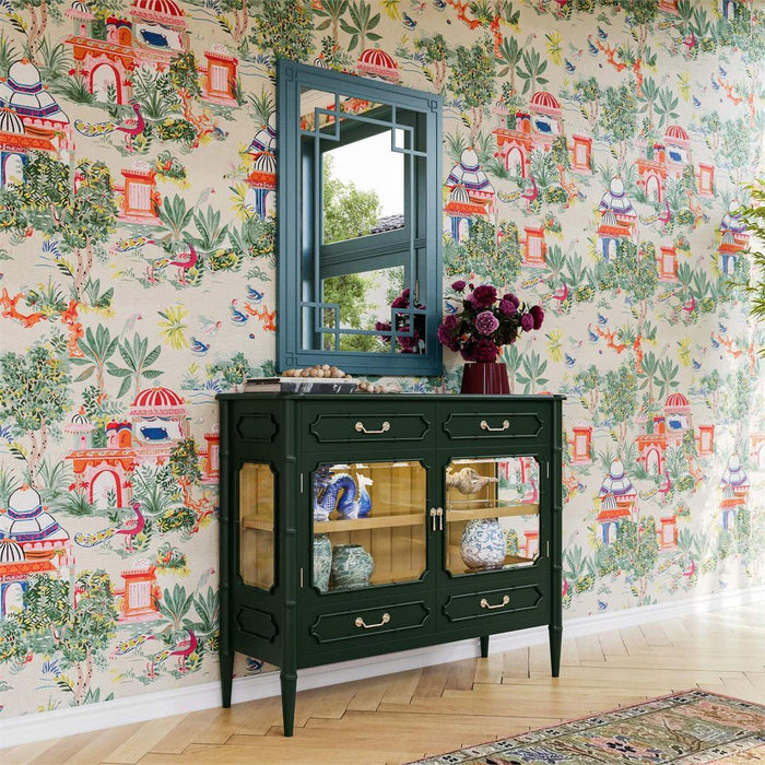 Bramble - Grosvenor 2 Door Sideboard w/ 4 Drawers w/ LED - BR-76848