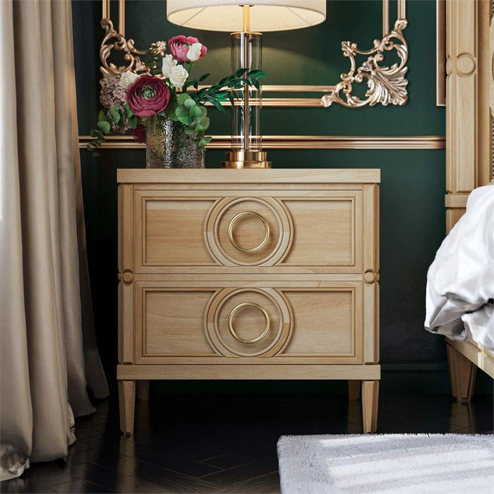 Bramble - Chalfont 2 Drawer Bedside Table - BR-76850