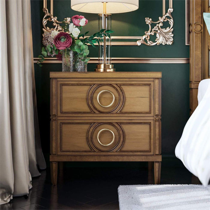 Bramble - Chalfont 2 Drawer Bedside Table - BR-76850