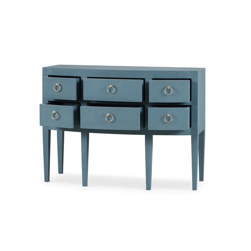 Bramble - Seville Server Wrapped in Azure Linen - 76853FAZR----- - GreatFurnitureDeal