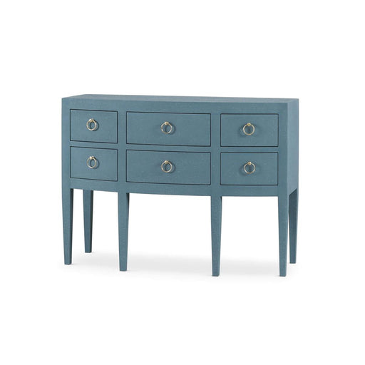 Bramble - Seville Server Wrapped in Azure Linen - 76853FAZR----- - GreatFurnitureDeal