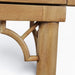 Bramble - Chelsea Pedestal Desk in Antique French Oak - 76857AFD----- - GreatFurnitureDeal