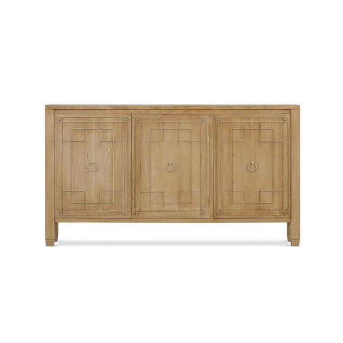 Bramble - Knightsbridge Narrow 3 Door Sideboard in Fruitwood - 76858FRW-----