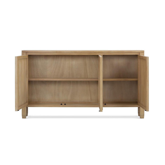 Bramble - Knightsbridge Narrow 3 Door Sideboard in Fruitwood - 76858FRW-----