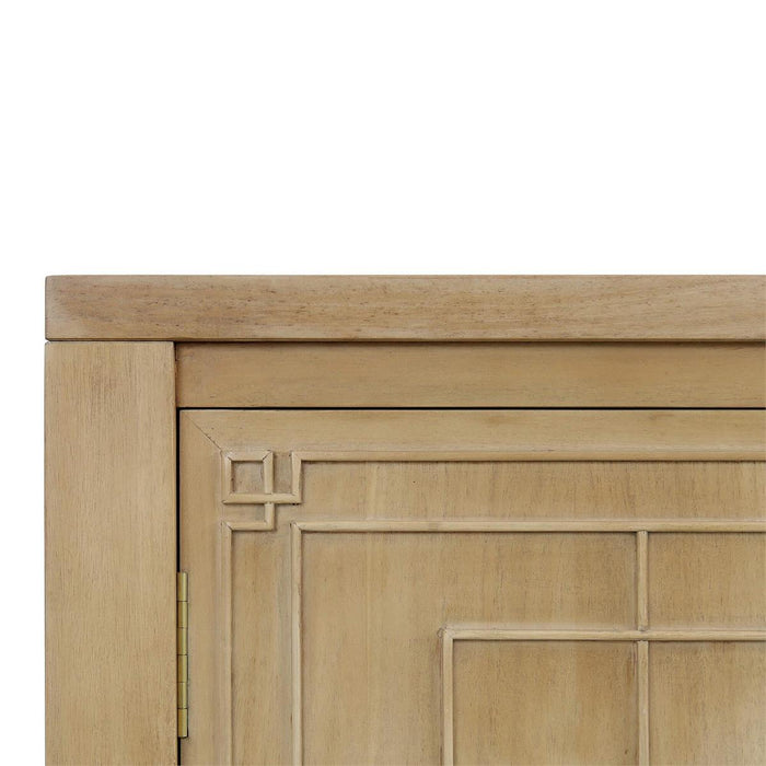 Bramble - Knightsbridge Narrow 3 Door Sideboard in Fruitwood - 76858FRW-----