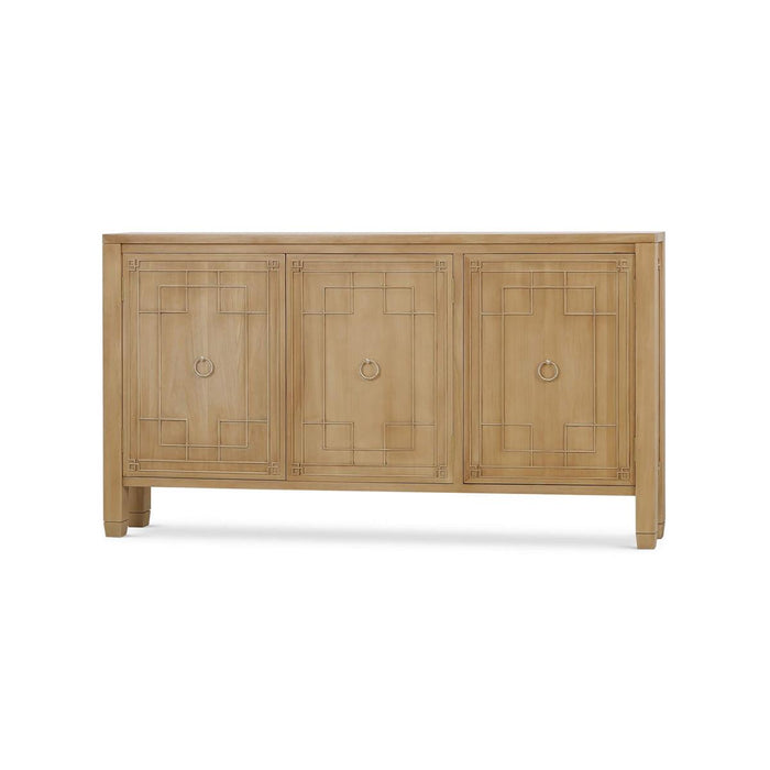 Bramble - Knightsbridge Narrow 3 Door Sideboard in Fruitwood - 76858FRW-----