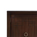 Bramble - Knightsbridge Narrow 2 Door Sideboard in Walnut - 76859WLT----- - GreatFurnitureDeal