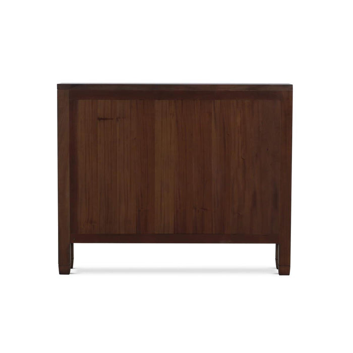 Bramble - Knightsbridge Narrow 2 Door Sideboard in Walnut - 76859WLT----- - GreatFurnitureDeal