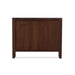 Bramble - Knightsbridge Narrow 2 Door Sideboard in Walnut - 76859WLT----- - GreatFurnitureDeal