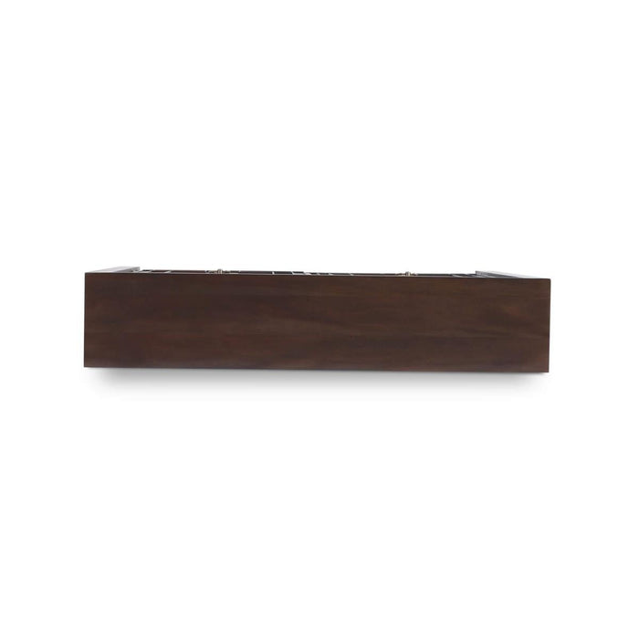 Bramble - Knightsbridge Narrow 2 Door Sideboard in Walnut - 76859WLT----- - GreatFurnitureDeal