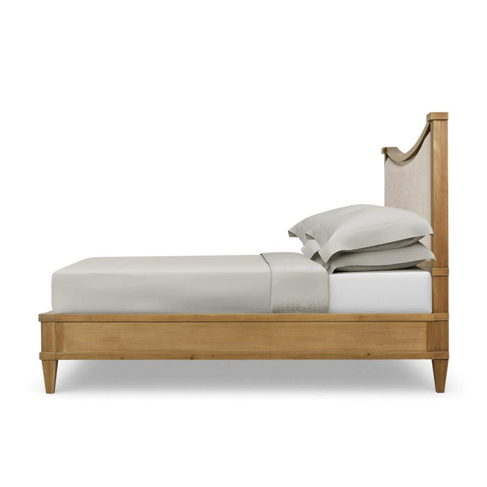 Bramble - Bow Upholstered King Bed - BR-76869 - GreatFurnitureDeal