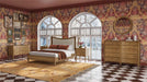 Bramble - Bow Upholstered King Bed - BR-76869 - GreatFurnitureDeal