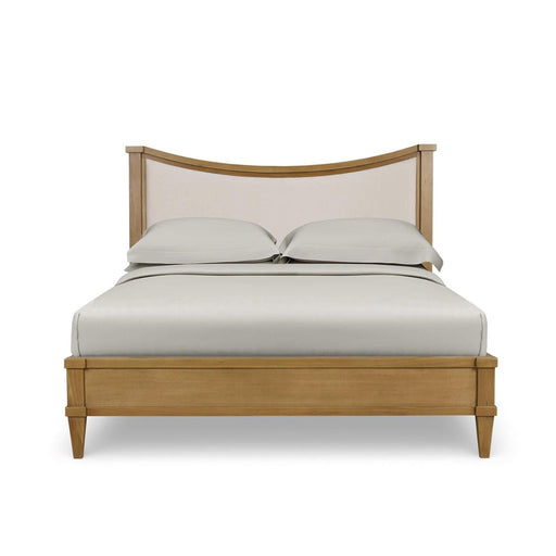 Bramble - Bow Upholstered Queen Bed - BR-76870 - GreatFurnitureDeal