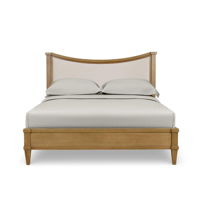 Bramble - Bow Upholstered Queen Bed - BR-76870 - GreatFurnitureDeal