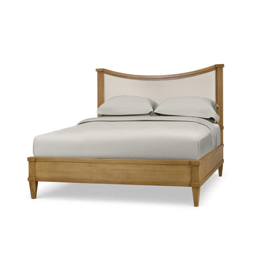 Bramble - Bow Upholstered Queen Bed - BR-76870 - GreatFurnitureDeal