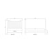 Bramble - Bow Upholstered Queen Bed - BR-76870 - GreatFurnitureDeal