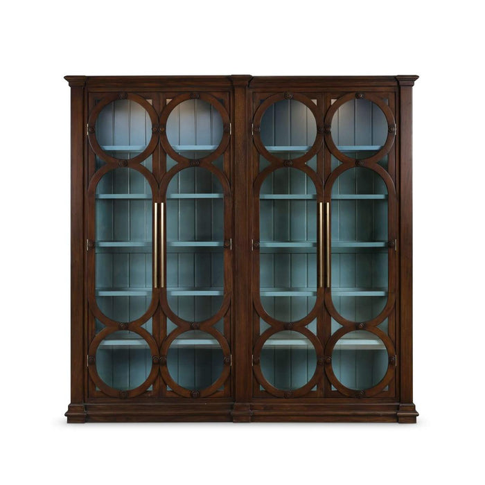 Bramble - Chartwell Large Bibliotheque w/ LED - BR-76873 - GreatFurnitureDeal