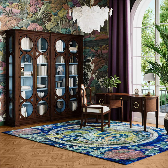 Bramble - Chartwell Large Bibliotheque w/ LED - BR-76873 - GreatFurnitureDeal