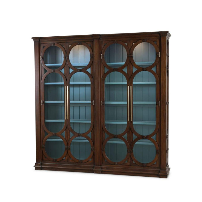 Bramble - Chartwell Large Bibliotheque w/ LED - BR-76873 - GreatFurnitureDeal