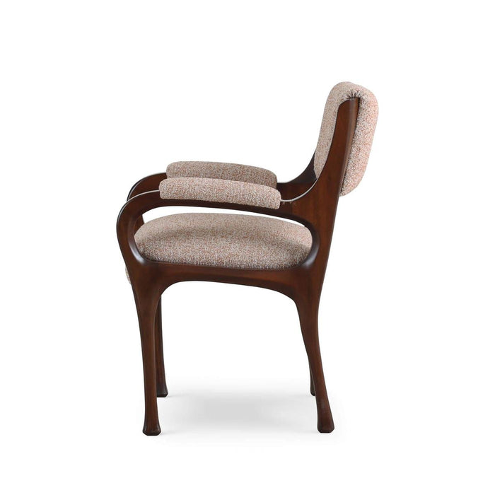 Bramble - Melrose Padded Arm Dining Chair - BR-76874 - GreatFurnitureDeal