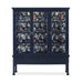 Bramble - Grosvenor 3 Door 3 Drawer Display Cabinet w/ LED - BR-76881 - GreatFurnitureDeal