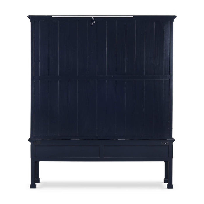 Bramble - Grosvenor 3 Door 3 Drawer Display Cabinet w/ LED - BR-76881 - GreatFurnitureDeal