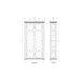 Bramble - Chartwell Bibliotheque w/ LED - BR-76884 - GreatFurnitureDeal