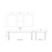 Bramble - Brompton Extending Dining Table 65 - 87'' - BR-76886 - GreatFurnitureDeal